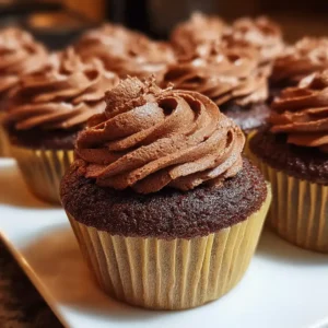 small batch chocolate cupcakes recipe with frosting