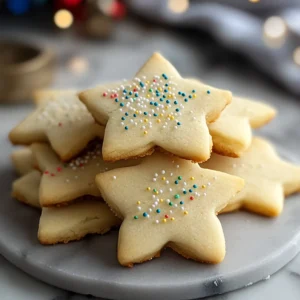 Dairy free sugar cookies cooling on a rack, golden and soft, made with vegan butter and simple ingredients.
