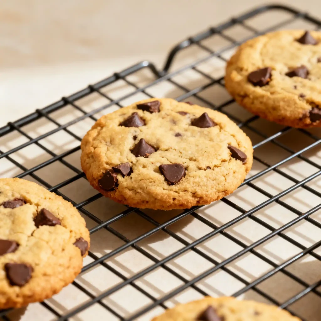 no egg cookie recipe with 3 ingredients and chocolate chips